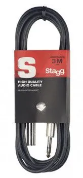 Аудио кабель STAGG SAC3PSJS DL