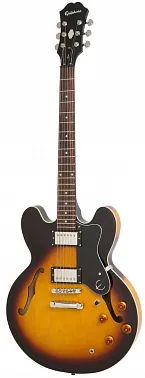 ЭЛЕКТРОГИТАРА EPIPHONE DOT VINTAGE SUNBURST CH - купить в Москве и