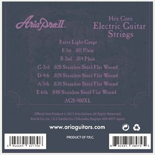 СТРУНЫ ARIA AGS-900XL