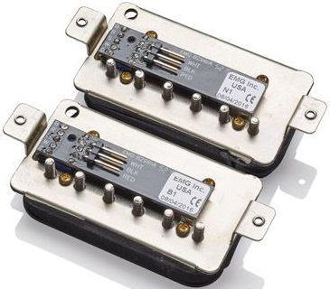 Комплект звукоснимателей EMG FAT55 SET BLACK