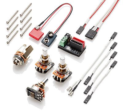 КОМПЛЕКТ ЗВУКОСНИМАТЕЛЕЙ EMG PJ SET BK