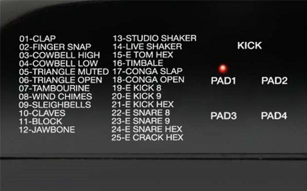 timbres_alesis percpad