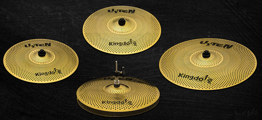 Тарелки KINGDO LISTENGOLDEN