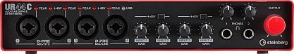 USB аудио интерфейс Steinberg UR44C Red