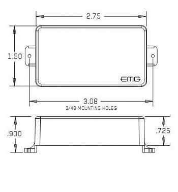 ЗВУКОСНИМАТЕЛЬ EMG H BK