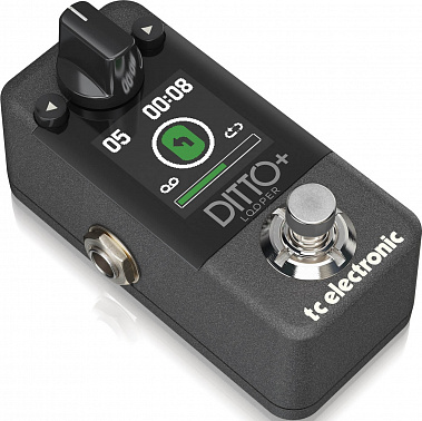 Гитарная педаль TC ELECTRONIC DITTO+ LOOPER
