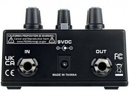 Педаль эффектов PEAVEY Bandit Supreme Teal Stripe Preamp