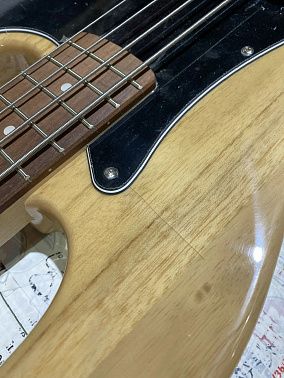 Бас-гитара STAGG SBP-30 NAT (Уценка трещины по лаку на корпусе)