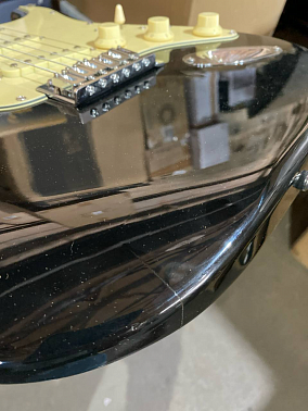 Электрогитара STAGG SES-30 BK (Уценка)