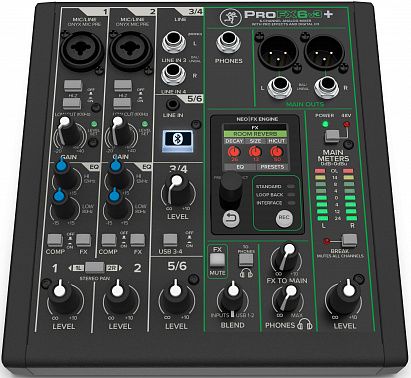 Микшерный пульт MACKIE ProFX6v3+