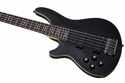 БАС-ГИТАРА SCHECTER OMEN-5 BLK L/H