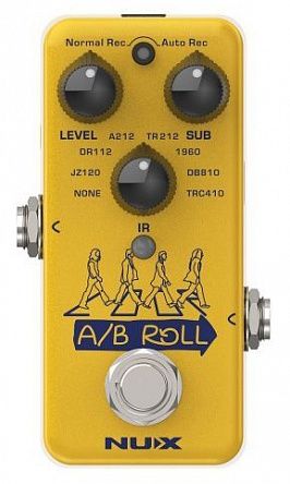Педаль эффектов Nux NOL-1 A/B Roll Octave & Loop