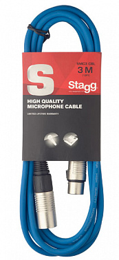 Микрофонный кабель STAGG SMC3 CBL