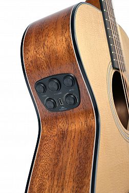 Трансакустическая гитара Kepma F1E-OM-N