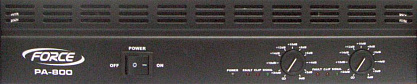 УСИЛИТЕЛЬ МОЩНОСТИ FORCE PA-800