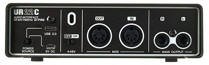 USB аудио интерфейс Steinberg UR22C Green