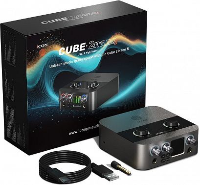 USB аудиоинтерфейс Icon Cube2Nano S