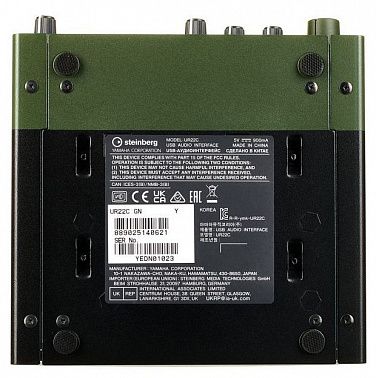 USB аудио интерфейс Steinberg UR22C Green