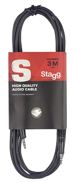 Аудио шнур STAGG SAC3MPSMPSB 