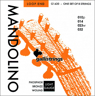 Струны для мандолины GALLI STRINGS G1430