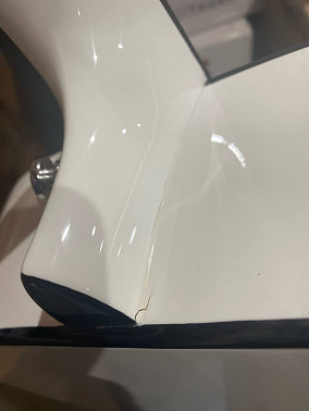 ГИТАРА АКУСТИЧЕСКАЯ MARTINEZ FAW-702 WHITE (трещина ЛКП)