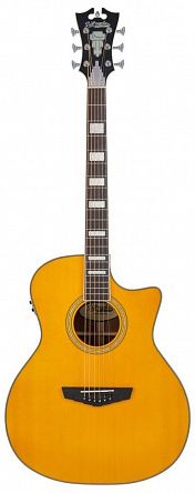 Электроакустика D'Angelico Premier Gramercy CS Vintage Natural