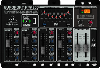 КОМПЛЕКТ BEHRINGER EUROPORT PPA200
