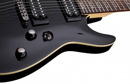 ЭЛЕКТРОГИТАРА SCHECTER OMEN-6 BLK