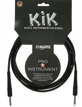 Иинструментальный кабель Klotz KIK3.0PPSW
