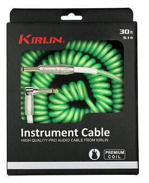 Кабель инструментальный Kirlin IMK-202PFGL 9.1M GRF