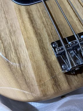 Бас-гитара STAGG SBP-30 NAT (Уценка трещины по лаку на корпусе)