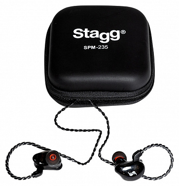 Внутриканальные ушные мониторы STAGG SPM-235 BK