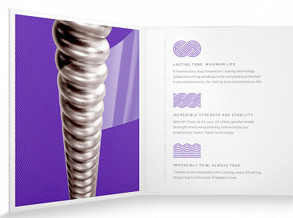 Струны D'ADDARIO XSE1149