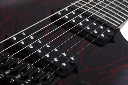 SCHECTER C-7 MULTISCALE BLOOD MOON