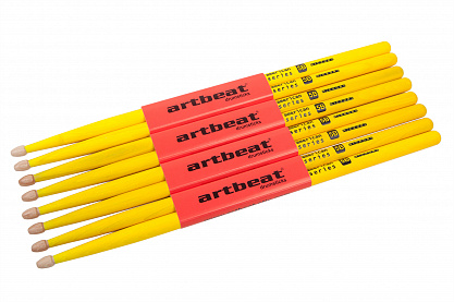 Барабанные палочки ARTBEAT AM5B YELLOW