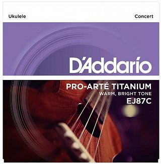 Струны для укулеле D'ADDARIO EJ87C