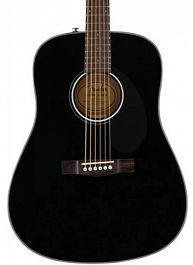 Акустическая гитара FENDER CD-60S Black WN