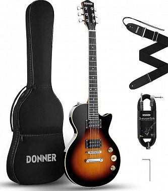 Электрогитара DONNER LP-124 Sunburst