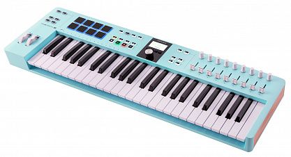 MIDI-клавиатура Arturia KeyLab Essential 49 mk3 Aquamarine