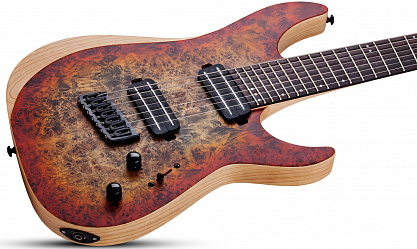 Электрогитара SCHECTER REAPER-7 MS INFERNO BURST