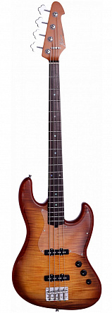 Бас-гитара KEIPRO KJB-Deluxe-R HTHB + bag