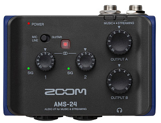 Аудиоинтерфейс ZOOM AMS-24