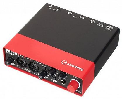 USB аудио интерфейс Steinberg UR22C Red