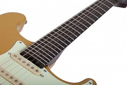 Электрогитара SCHECTER NICK JOHNSTON TRAD 10TH ANNIVERSARY-HSS A. SAFFRON