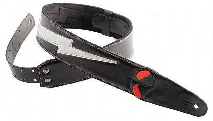 Ремень RightOn Straps Mojo Bolt II Silver Glitter