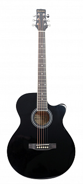 ГИТАРА АКУСТИЧЕСКАЯ MARTINEZ W-91C BK