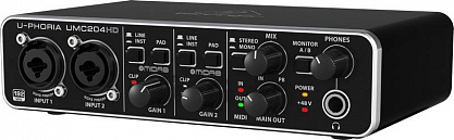 USB АУДИО ИНТЕРФЕЙС BEHRINGER UMC204HD