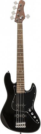 Бас-гитара STAGG SBJ-30 BLK 5S (Уценка трещины по лаку)