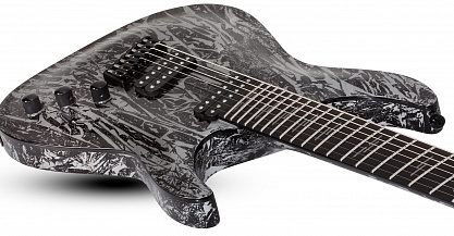 Электрогитара SCHECTER C-7 MULTISCALE SILVER MOUNTAIN