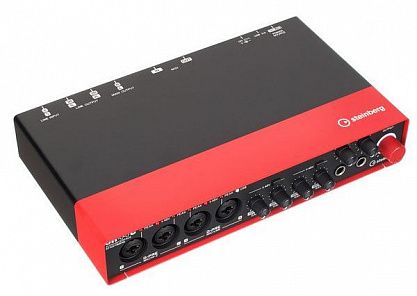 USB аудио интерфейс Steinberg UR44C Red